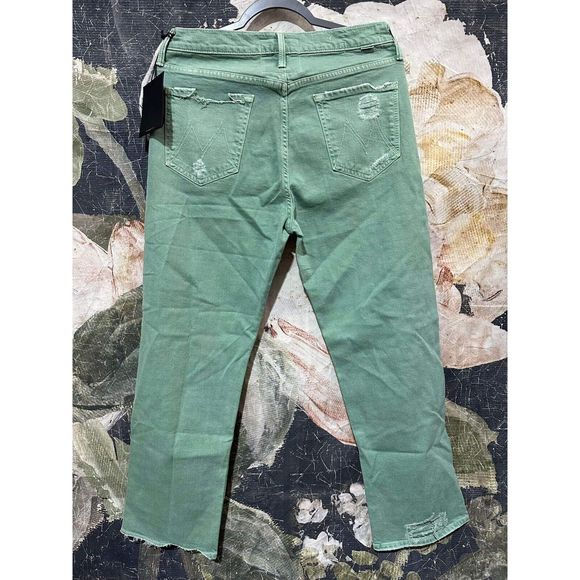 New MOTHER The Tomcat Chew Color: The Devil Drinks Coffee Mint size 32 - Picture 7 of 9